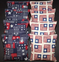 Patriotism Cornhole Bags - Set Of 8