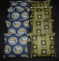 Army Cornhole Bags - Set Of 8