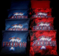 4th Of July Freedom Cornhole Bags - Set Of 8