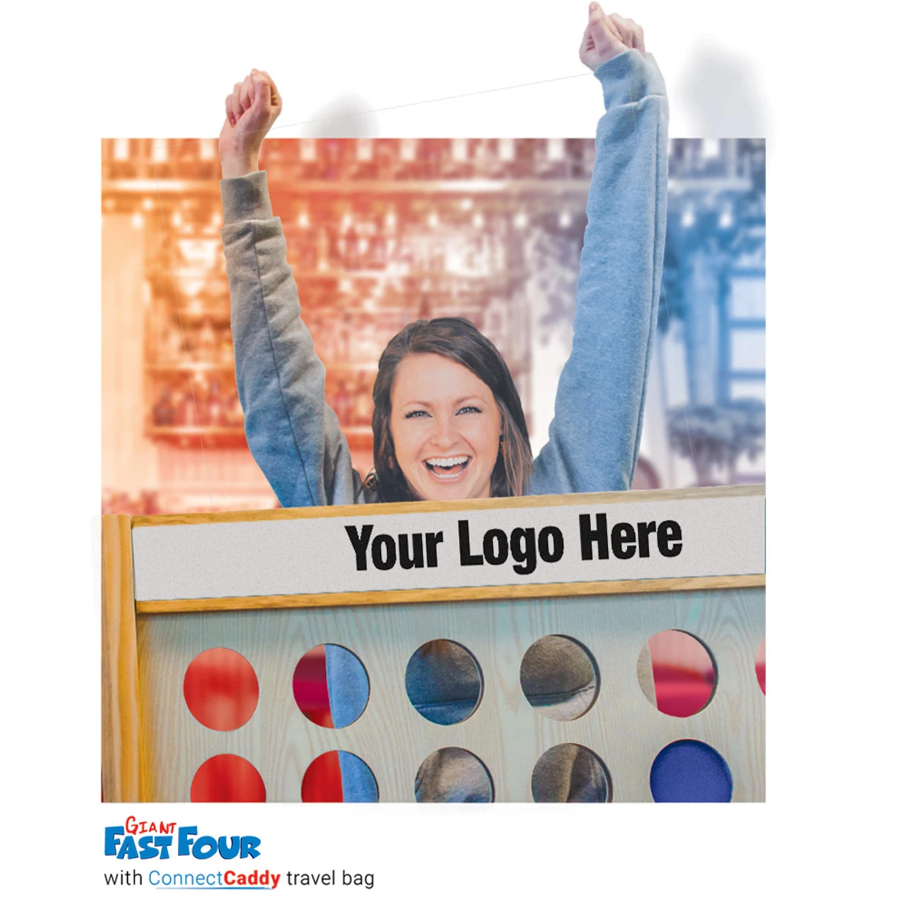 Custom Giant Connect Four Game - Image 4